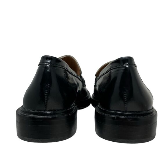 Madewell Black Ivory Leather Penny Chunky Loafers Vernon - Picture 10 of 12